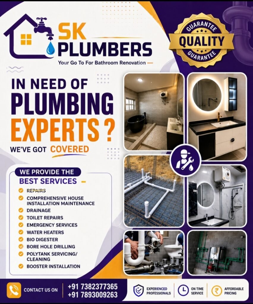  bathroom plumbing services
