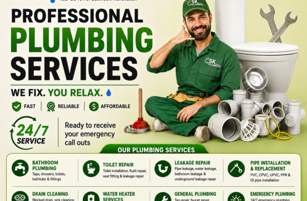 Bathroom Waterproofing Hyderabad | SK Plumbers