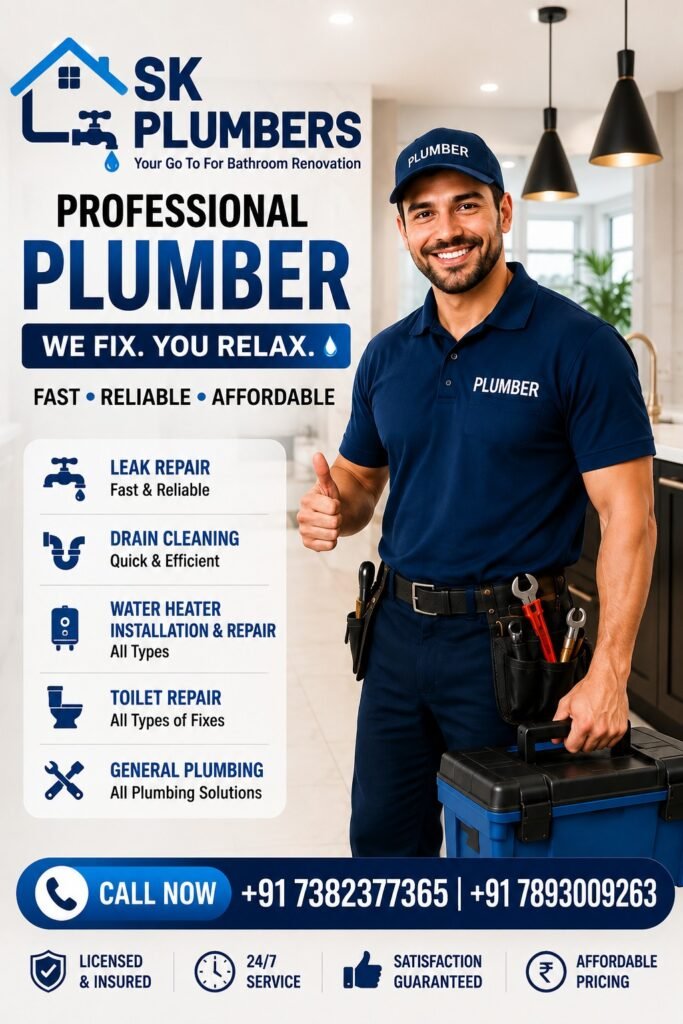 Bathroom Plumber Hyderabad