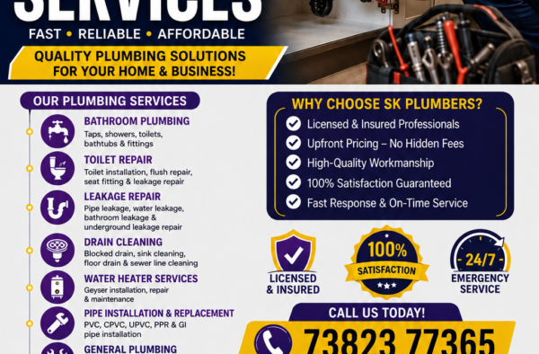 Water Pipe Repair Hyderabad | SK Plumbers